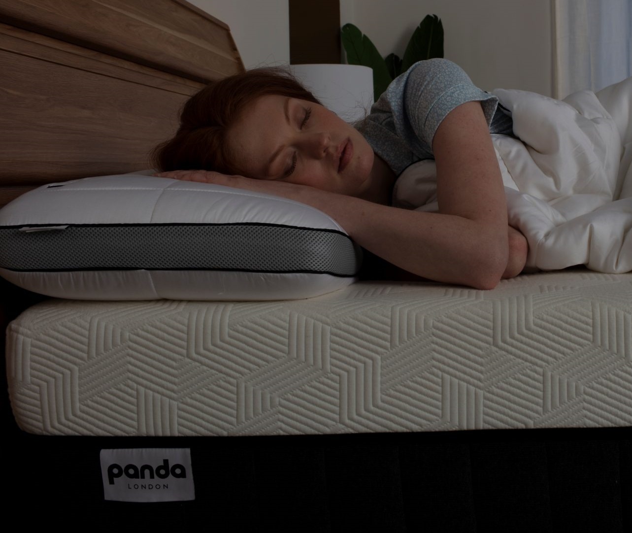 Girl sleeping on a Hybrid Mattress