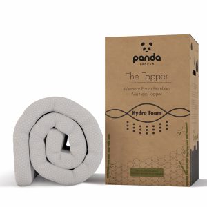 Panda London The Topper | Memory Foam Bamboo Mattress Topper