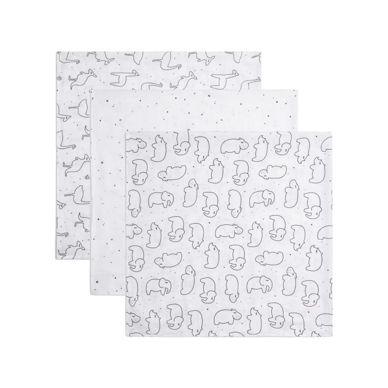 Baby Muslin Swaddles Freckles Square